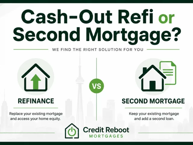 Cash-Out Refinance vs. Second Mortgage: Which Is Cheaper in Ontario? (2026 Guide)