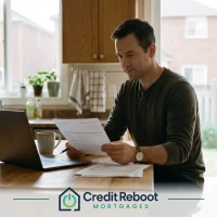 homeowner looking at declined heloc application