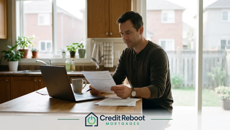homeowner looking at declined heloc application