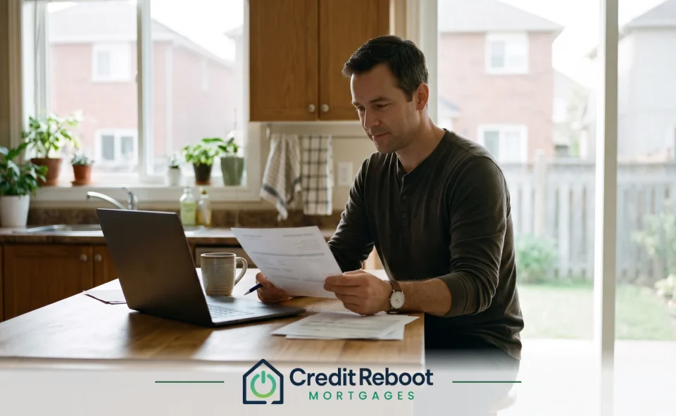 homeowner looking at declined heloc application