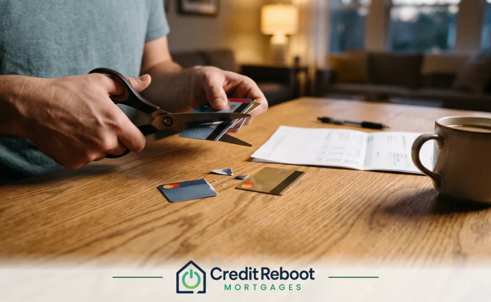 homeowner cutting off credit cards